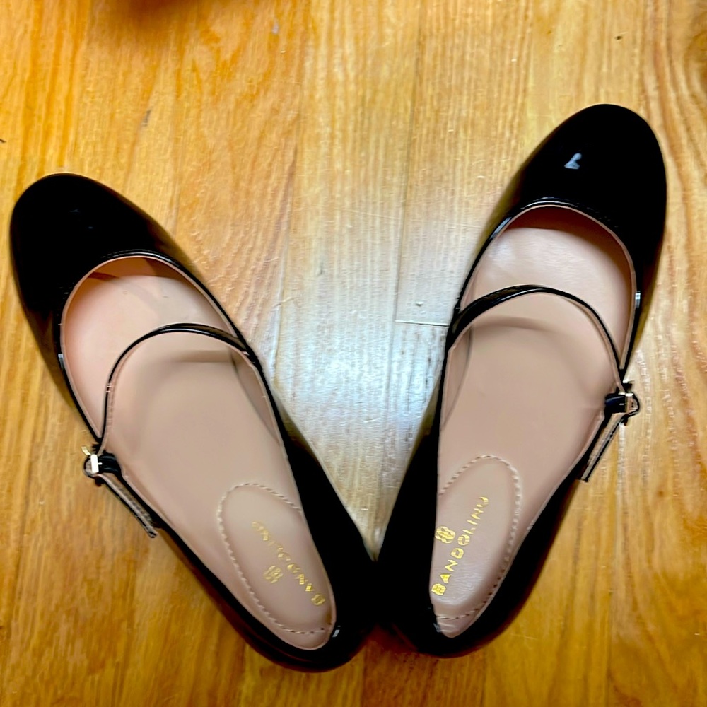 Black patent New heal